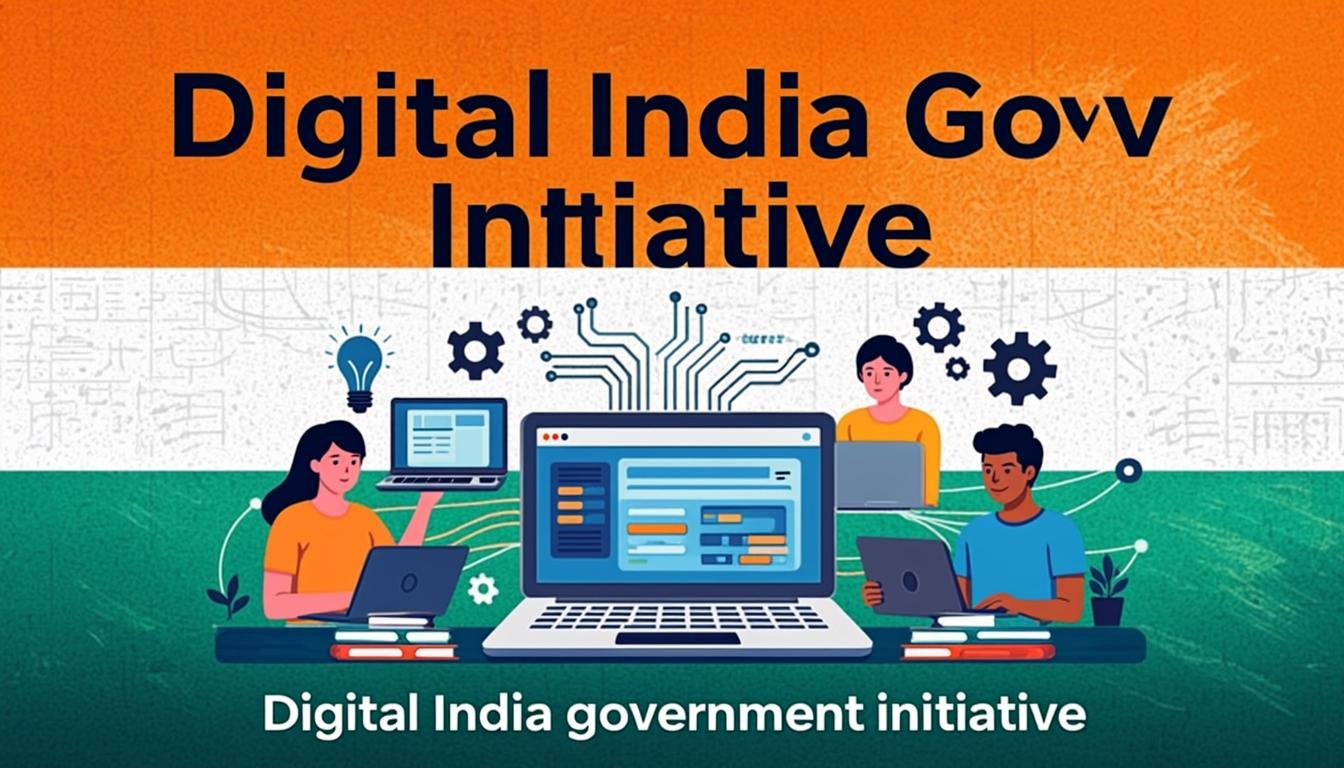 Digital India initiative for computer literacy and digital empowerment